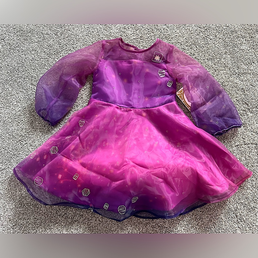 New Disney Rapunzel A line dress size 4
